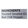 Eden Selected Hot Pepper Sesame Oil  - Case of 12 - 5 FZ