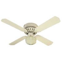 Westinghouse  Casanova  42 in. White  White  Indoor  Ceiling Fan