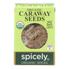 Spicely Organics - Organic Caraway Seeds  - Case of 6 - 0.35 oz.