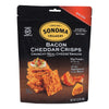 Sonoma Creamery Cheddar Crisps, Crunchy Real Cheese Snacks - Case of 12 - 2.25 OZ