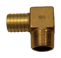 Campbell Reducing Adapter 1 ", 1.25 " Mpt, 1.25 " Mpt X 1 " Brass Lead Free