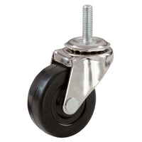 Shepherd Hardware 3 in. D Swivel Soft Rubber Caster 90 lb 1 pk