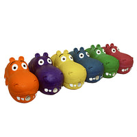 8" Hippo LTX Dog Toy (Pack of 3)