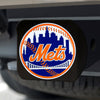 MLB - New York Mets Black Metal Hitch Cover - 3D Color Emblem