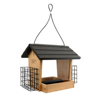 Nature's Way Cardinal 4 qt Bamboo Suet Cage 2 ports