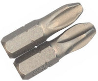 Bosch P3102 1" #3 Phillips® Insert Bits 2 Count                                                                                                       