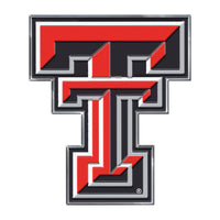 Texas Tech University Heavy Duty Aluminum Color Emblem