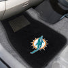 NFL - Miami Dolphins Embroidered Car Mat Set - 2 Pieces