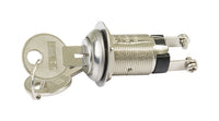 Gardner Bender 4 amps Momentary Keyed Switch Silver 1 pk