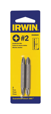 Irwin  Drill Bit  Steel  2 pc.