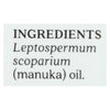 Aura Cacia - Essential Oil - Manuka - Case of 1 - .50 fl oz.