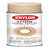 Krylon Stone Coarse Textured Travertine Tan Coarse Stone Finish Spray 12 oz (Pack of 6)