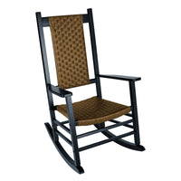 Jack Post Knollwood Black Wood Frame Rocking Chair