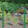 Garden Craft 24 in. H X 50 ft. L Steel Garden Fence Silver