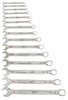 Milwaukee  MAX BITE  various   x various   x 15.04 in. L SAE  Combination  Wrench Set  15 pc.