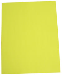 Norcom 79863-25 22 X 28 Fluorescent Yellow Poster Board (Pack of 25)