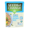 Seeds of Change Organic Rishikesh Brown Basmati Rice - Case of 12 - 8.5 oz.