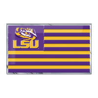 Louisiana State University State Flag Aluminum Emblem