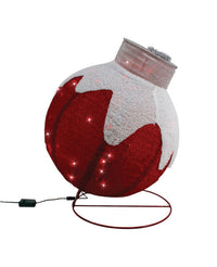 Sylvania  Illuminet  Ornament  LED Yard Art  Red  Mesh  30 in. 1 pk