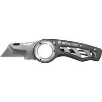 TechniEdge  6.5 in. Fixed Blade  Utility Knife  Black  1 pc.