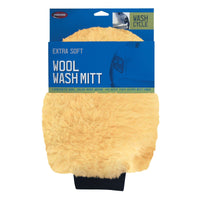 Carrand 10 in. L X 7 in. W Wool Wash Mitt 1 pk