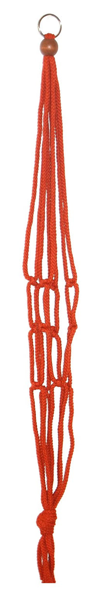 Primitive Planters 2152 36 Rust Macramé Plant Hanger