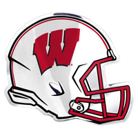 University of Wisconsin Heavy Duty Aluminium Helmet Emblem