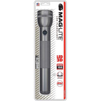 Maglite 168 lm Gray LED Flashlight D Battery