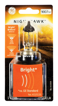 General Electric Nighthawk Automotive Headlight Bulb 12.8V Ultra Bright 9007NH/BP