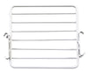 Lozier Wire Bin X Divider 3 In. X 4 In. For Use With Lozier Shelving Silver (Pack of 10)