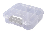 Ace 6.5 in. W X 2 in. H Storage Box Plastic 6 compartments Clear