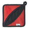 Lodge Red Kitchen Silicone/Fabric Trivet/Pot Holder