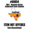 MLB - Houston Astros Retro Team State Aluminum Emblem