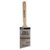 Linzer Pro Edge Polyester/Nylon Blend Bristle & Stainless Steel Ferrule Angle Paint Brush 2-1/2 in.