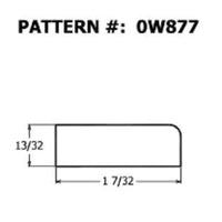 Alexandria Moulding 1-1/4 x 7 ft. L Prefinished White Pine Moulding (Pack of 6)