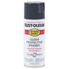 Rust-Oleum Stops Rust Gloss Deep Slate Spray Paint 12 oz. (Pack of 6)