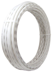 PEX Coil Pipe, White, 1/4-In. Copper Tube Size x 50-Ft.