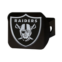 NFL - Las Vegas Raiders  Black Metal Hitch Cover