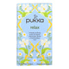 Pukka Herbal Teas Relax - Caffeine Free - Case of 6 - 20 Bags