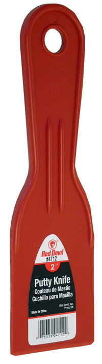 Red Devil 4712 2" Plastic Putty Knife