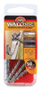 Hillman 3/16 in. Dia. x 1-1/4 in. L Chrome Pan Head Walldog Screw & Anchor 4 pk (Pack of 10)