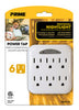 Prime Grounded 6 outlets Outlet Power Tap 1 pk