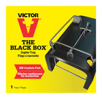 Victor  Black Box  Covered  Animal Trap  For Gophers 1 pk