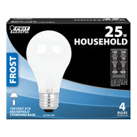 Feit Electric 23/25 W A19 A-Line Incandescent Bulb E26 (Medium) Soft White