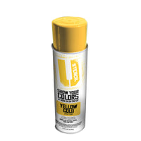 U-Stencil Matte Yellow Gold Spray Paint 17 oz. (Pack of 6)