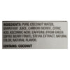 C2o Pure Coconut Water - Coconut Water Spk Grapefruit Fizz - Case of 12 - 10.8 FZ