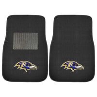 NFL - Baltimore Ravens Embroidered Car Mat Set - 2 Pieces