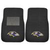 NFL - Baltimore Ravens Embroidered Car Mat Set - 2 Pieces