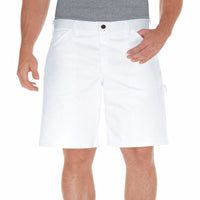 Dickies Men's Painter's Shorts 36 White