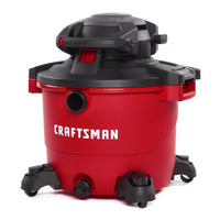 CRAFTSMAN 16 gal Corded Wet/Dry Vacuum with Blower 12 amps 120 V 6.5 HP